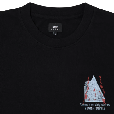 Highest Mountains T-Shirt Black